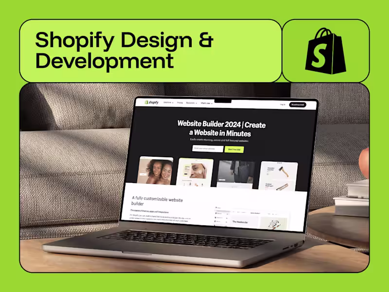 Cover image for 🛍 Shopify Design & Development – High-Converting, Custom Stores