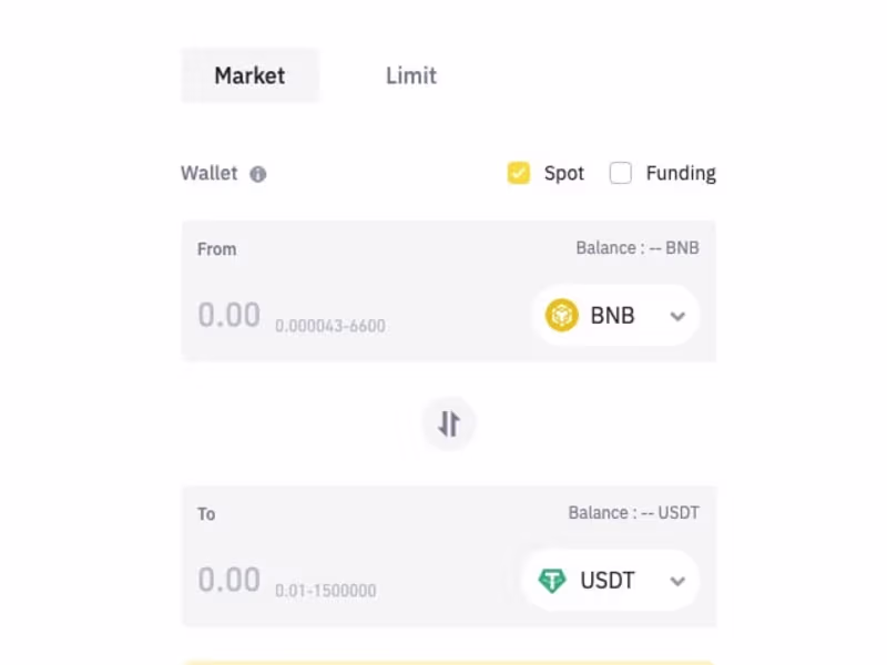 Cover image for Binance Convert Feature Design