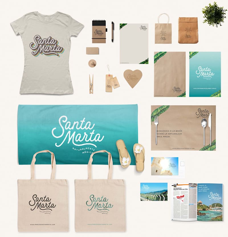 Cover image for City Brand and Website Design: Santa Marta