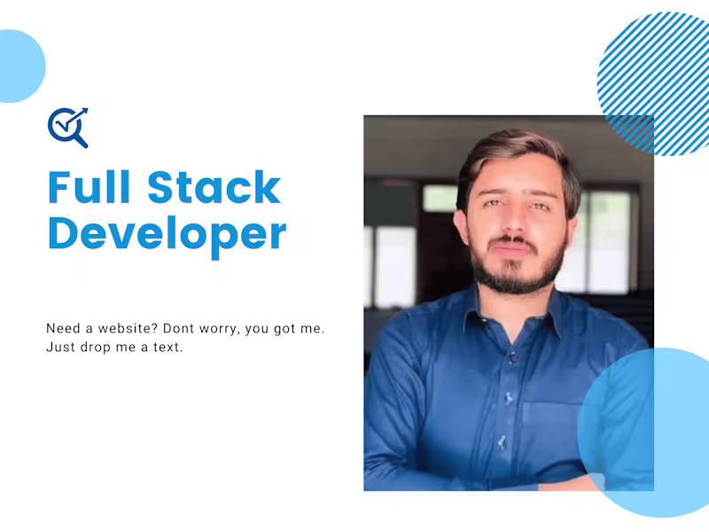 Cover image for Rapid Full-Stack Developer
