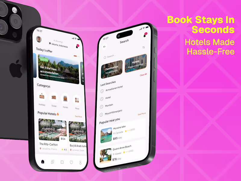 Cover image for Staynity Hotel Booking App
