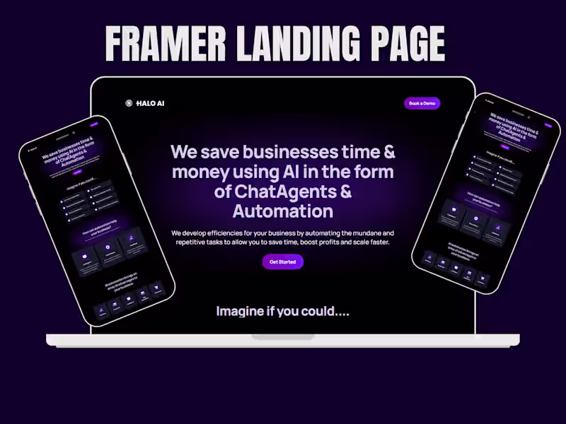 Cover image for Professional Framer Website Design and Development