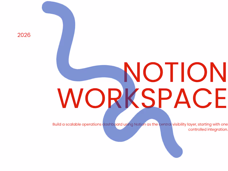 Cover image for Notion Workflow Setup for Marketing Agencies