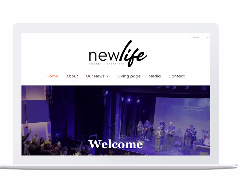 Cover image for Web Design & Build for Churches - Overview I design and buil...