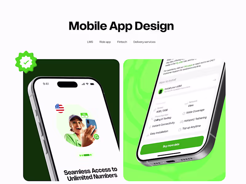 Cover image for I'll Design Mobile App 