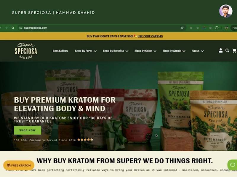 Cover image for Super Speciosa | E-commerce Store