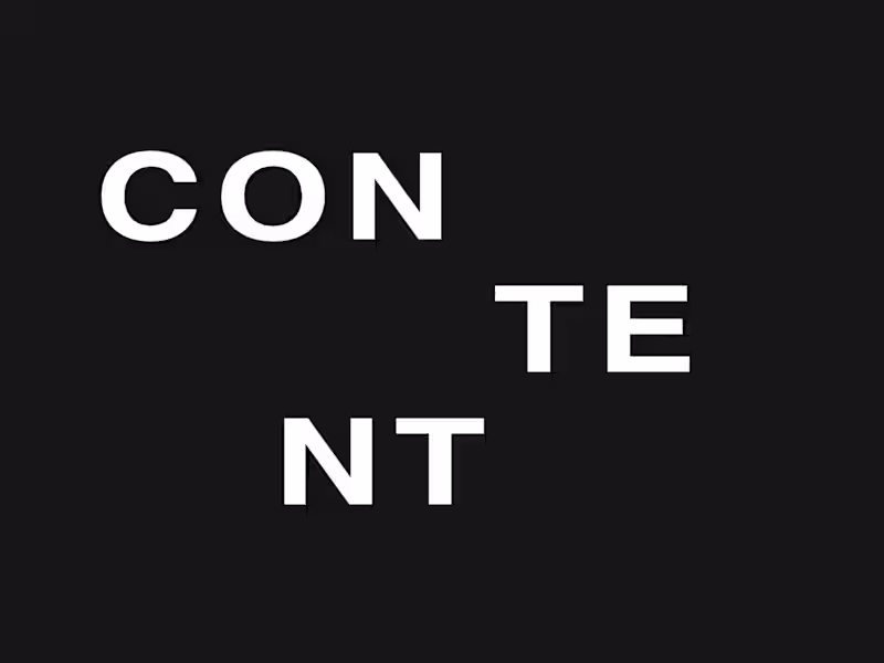 Cover image for Creative Production & Content Direction