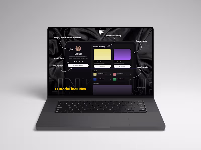 Cover image for Linkup v1.0 — Framer Template