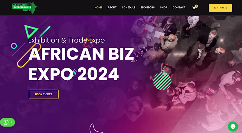 Cover image for G-Class - Expo & Exhibition Website