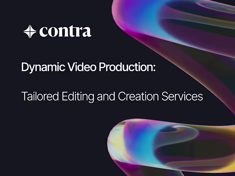 Cover image for Dynamic Video Production: Tailored Editing and Creation Services
