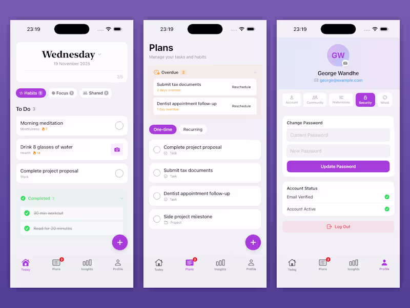 Cover image for IOS Wellness Tracking App Development