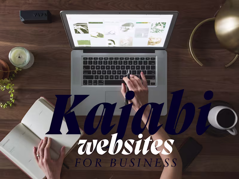 Cover image for Quickly Build Your Kajabi Website 