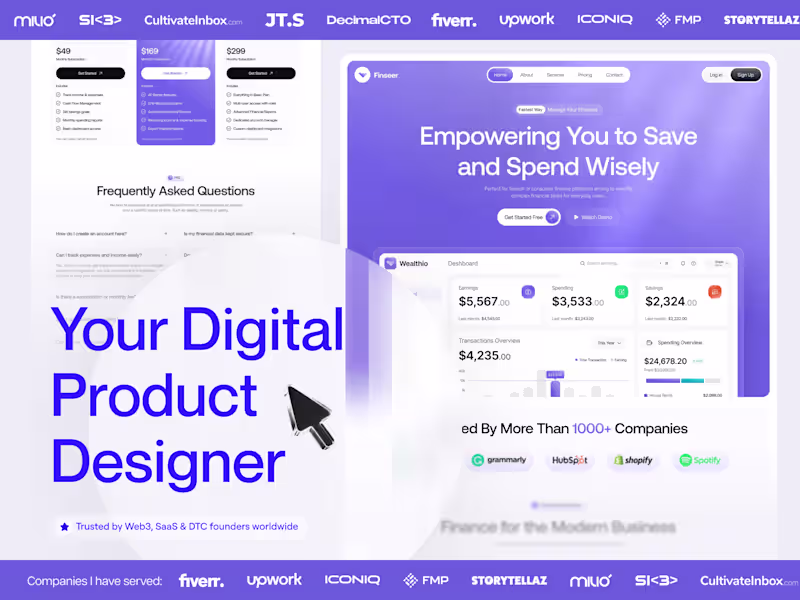 Cover image for Product (UX/UI) Design
