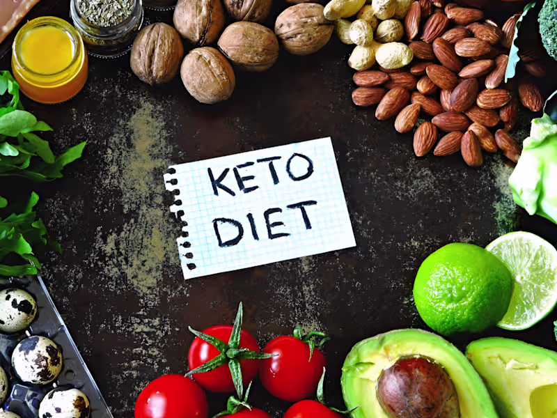 Cover image for Keto Diet – Lose Weight Safely