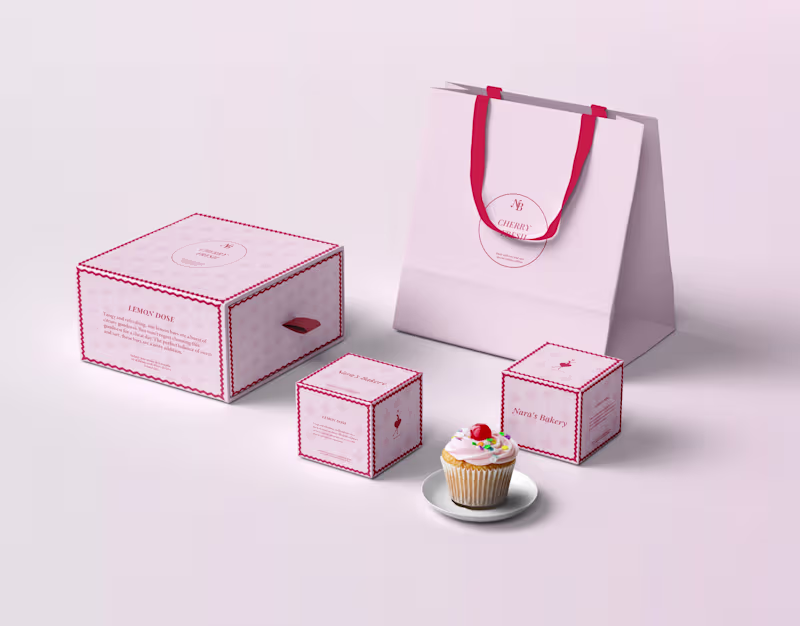 Cover image for Nara's Bakery-brand identity