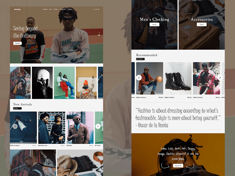 Cover image for RareSight : Bold Fashion Meets Seamless Design