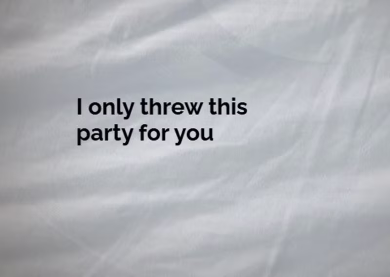 Cover image for Lyric Video – Party 4 U by Charli XCX (Fan Edit)”