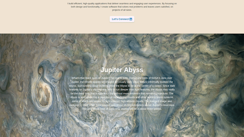 Cover image for Space Exploration Dashboard – A Real-Time NASA Data Viewer