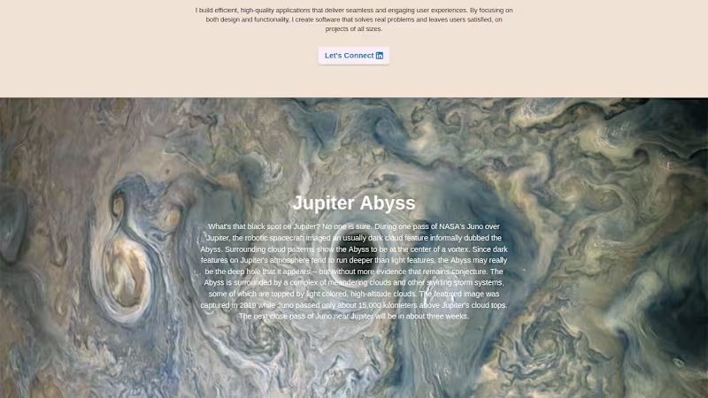 Cover image for Space Exploration Dashboard – A Real-Time NASA Data Viewer