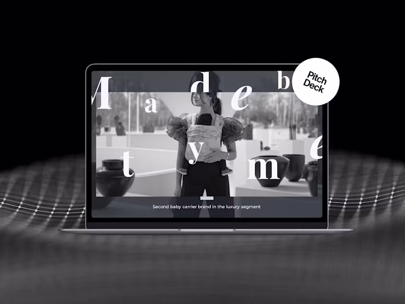 Cover image for Pitch Deck Presentation Design