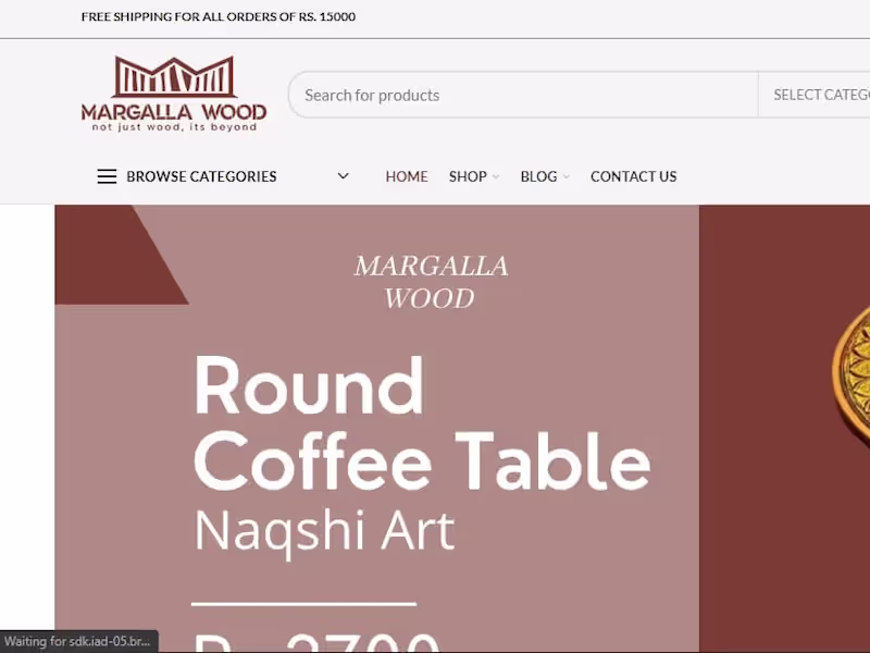 Cover image for margallawood.com – not just wood, it's beyond