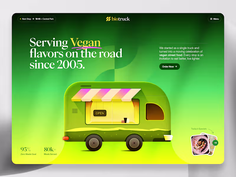 Cover image for Vegan food truck fun header