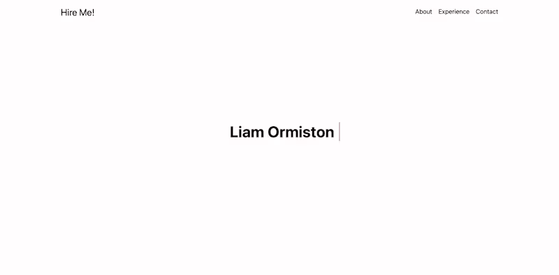 Cover image for Personal Website