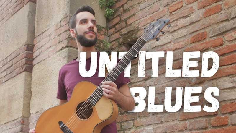 Cover image for Untitled Blues - (cover by Marco Ielpo) [Percus…