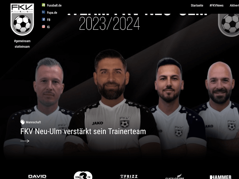 Cover image for FKV Neu-Ulm Fußball