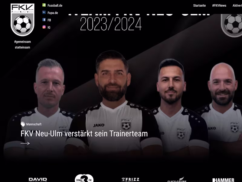 Cover image for FKV Neu-Ulm Fußball