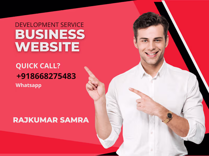 Cover image for Business Website Development with Tech Support