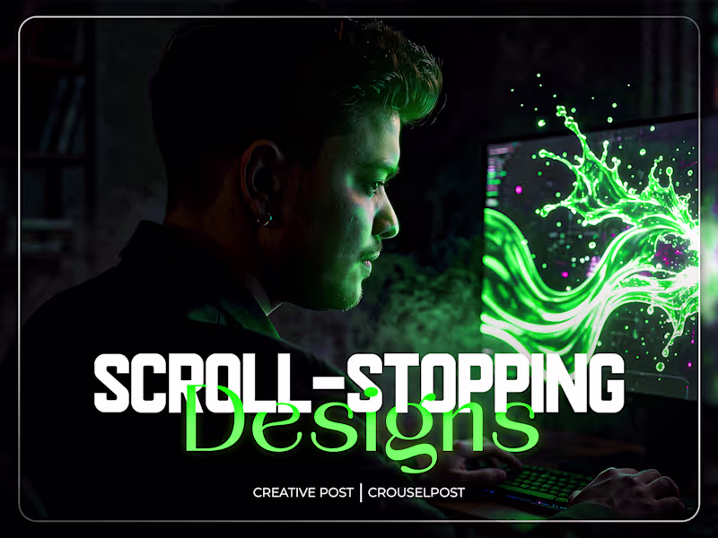 Cover image for Scroll-Stopping Designs