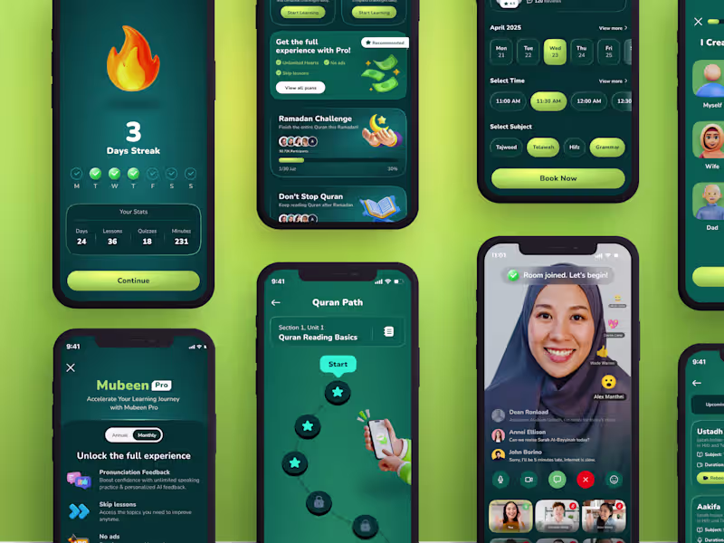 Cover image for Currently working on an Arabic learning app for a client in ...