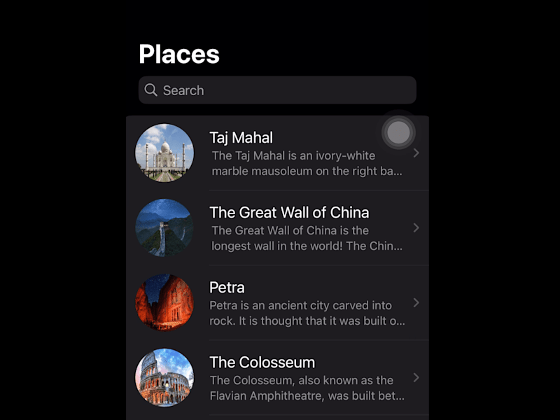 Cover image for Places 