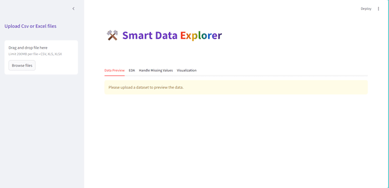 Cover image for Interactive Data Explorer Development