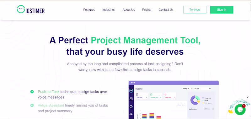 Cover image for Gigstimer helps you track time