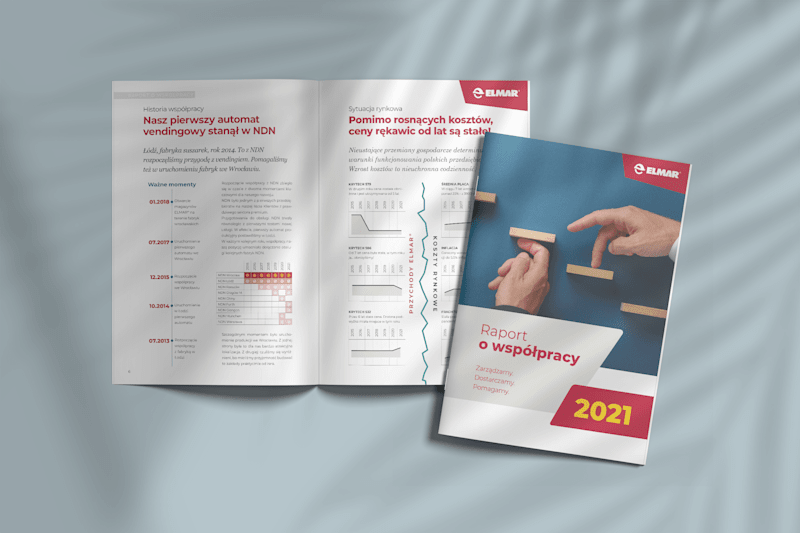 Cover image for Modern 24 pages report, with superb typography and infographics