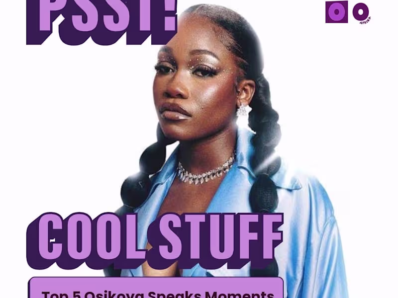 Cover image for Top 5 Osikoya Speaks Moment.