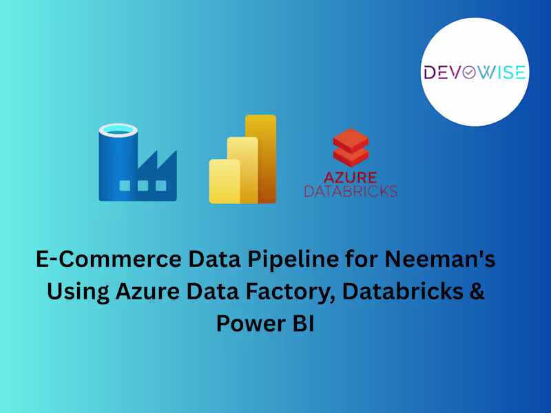 Cover image for Neeman's - Azure-Based E-commerce Data Pipeline