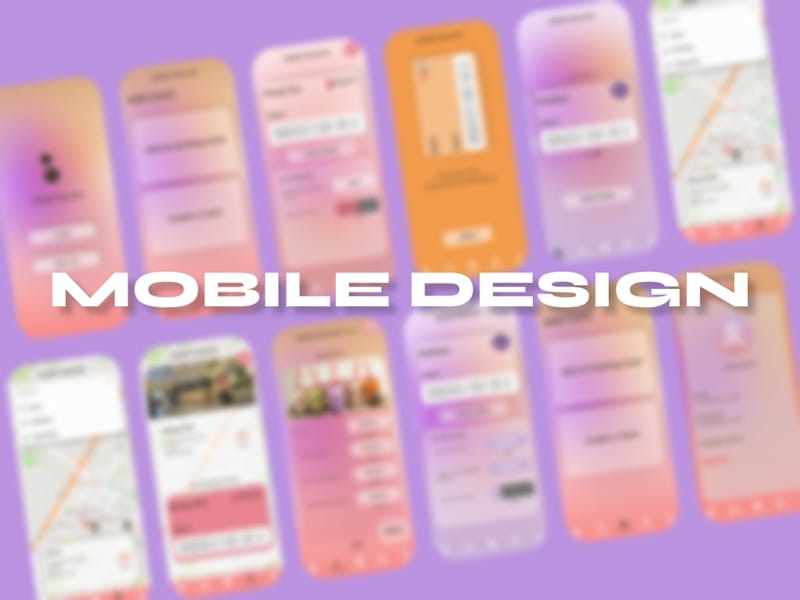Cover image for Mobile App UX Design