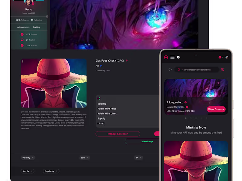 Cover image for MADNFT WEBSITE DESIGN