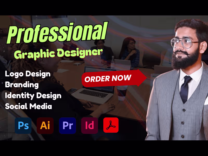 Cover image for Professional Graphic Design Services (Logo, Flyers & More)