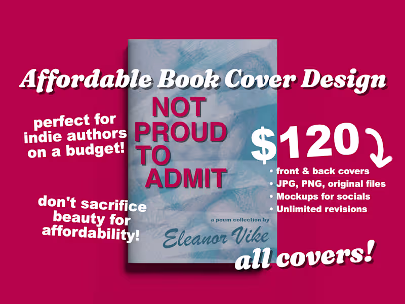 Cover image for Cheap Custom Book Cover Design for Indie Authors | All Covers