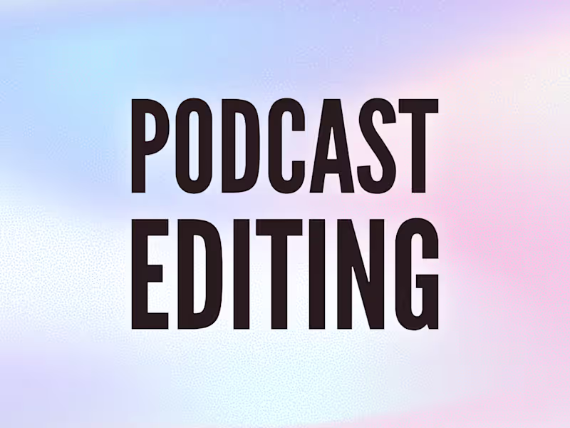 Cover image for Podcast editing: Online or Multi-camera Recordings