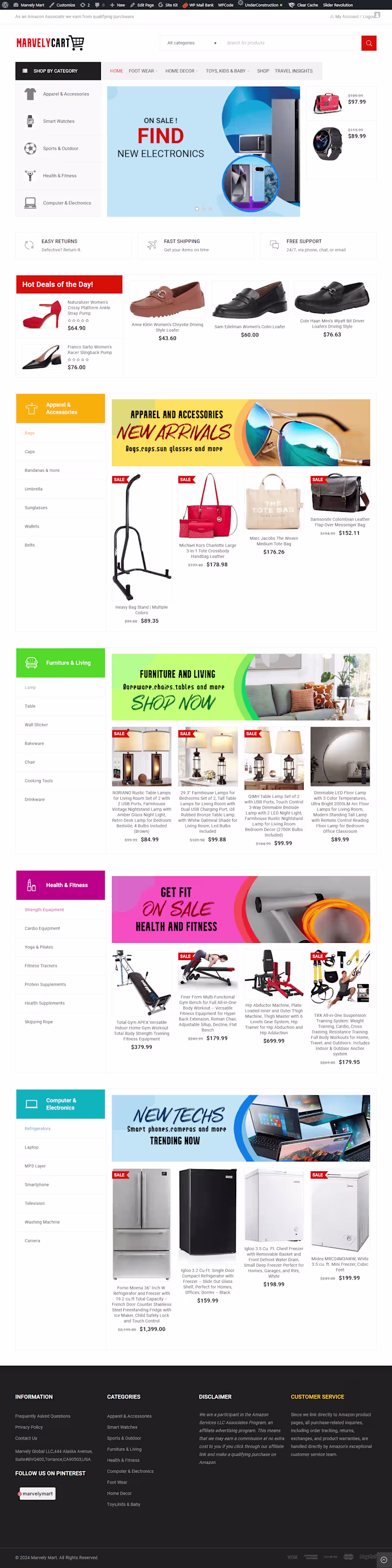 Cover image for Professionally Designed Amazon Affiliate Store