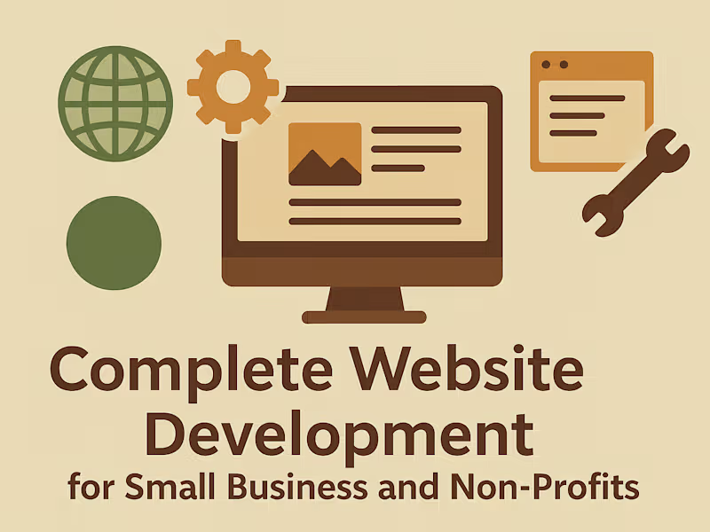 Cover image for Complete Website Development for Small Business and Non-Profits