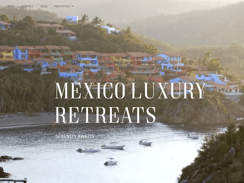Cover image for Mexico Luxury Resorts