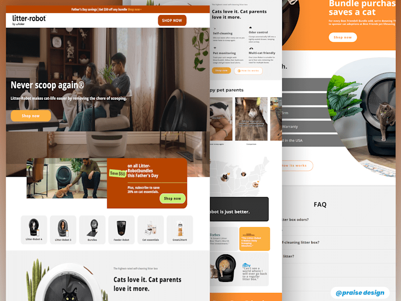 Cover image for A landing page built on replo