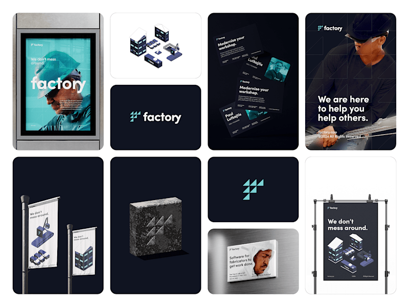 Cover image for Factory Brand Identity