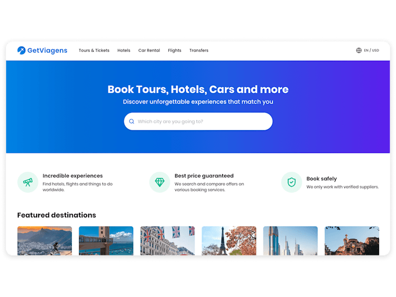 Cover image for GetViagens: Next.js Travel meta-search